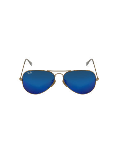 Ray Ban Aviator Azul espejo Dorado Gota Rb3025 112/17