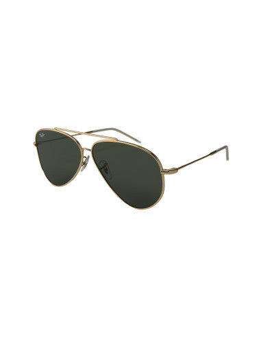 Ray Ban Aviator Reverse G-15 Gold RB0101S 001/VR